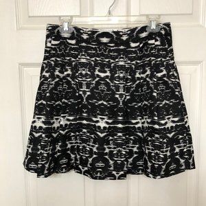 J. Crew Blurred Ikat Short Skirt B4435 Size 2